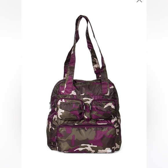 Lug Handbags - Lug Berry Camo Puddle-Jumper Packable Shoulder Bag